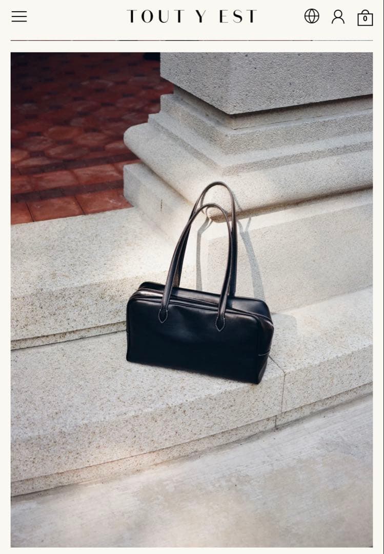 TOUTYEST トゥティエ　SAC LOQUET 黒