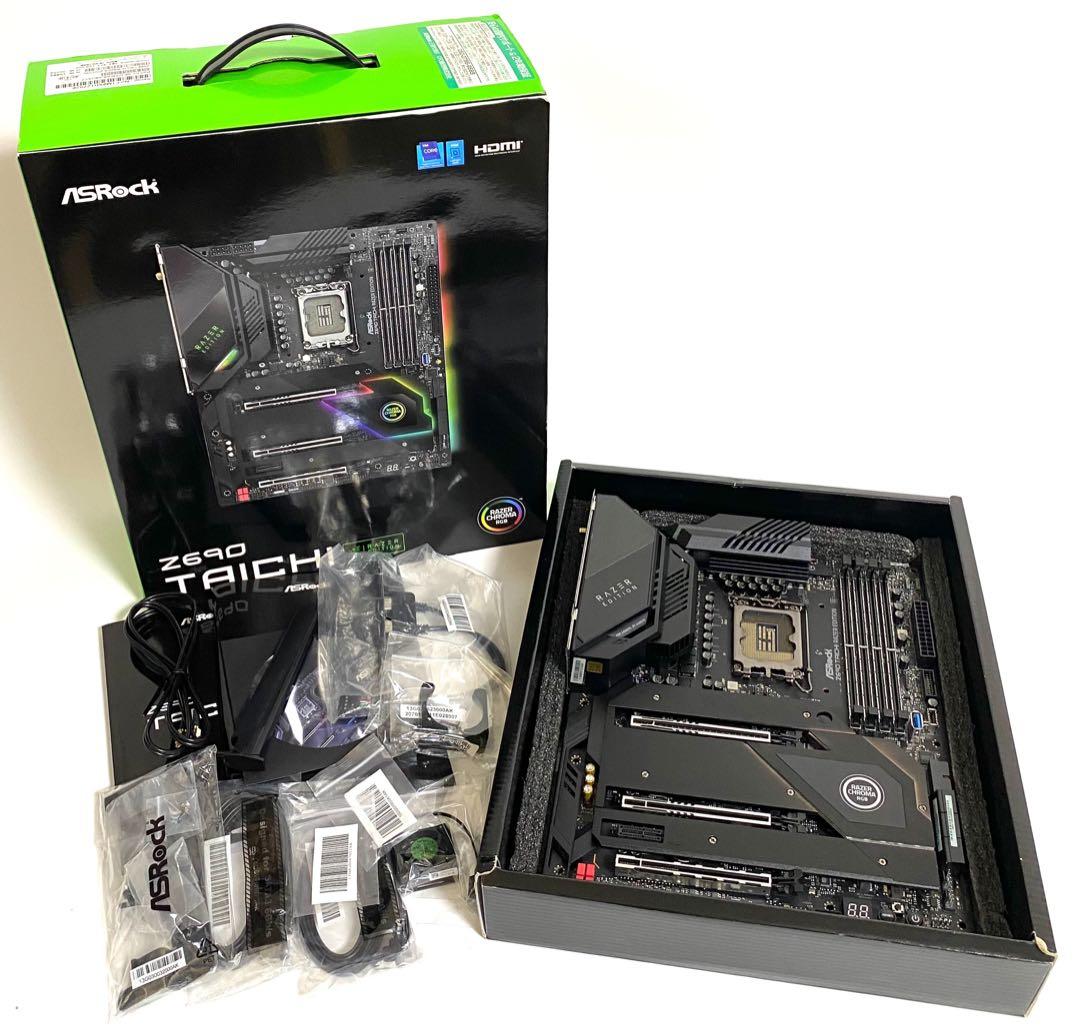 Asrock Z690 taichi razer edition マザーボード
