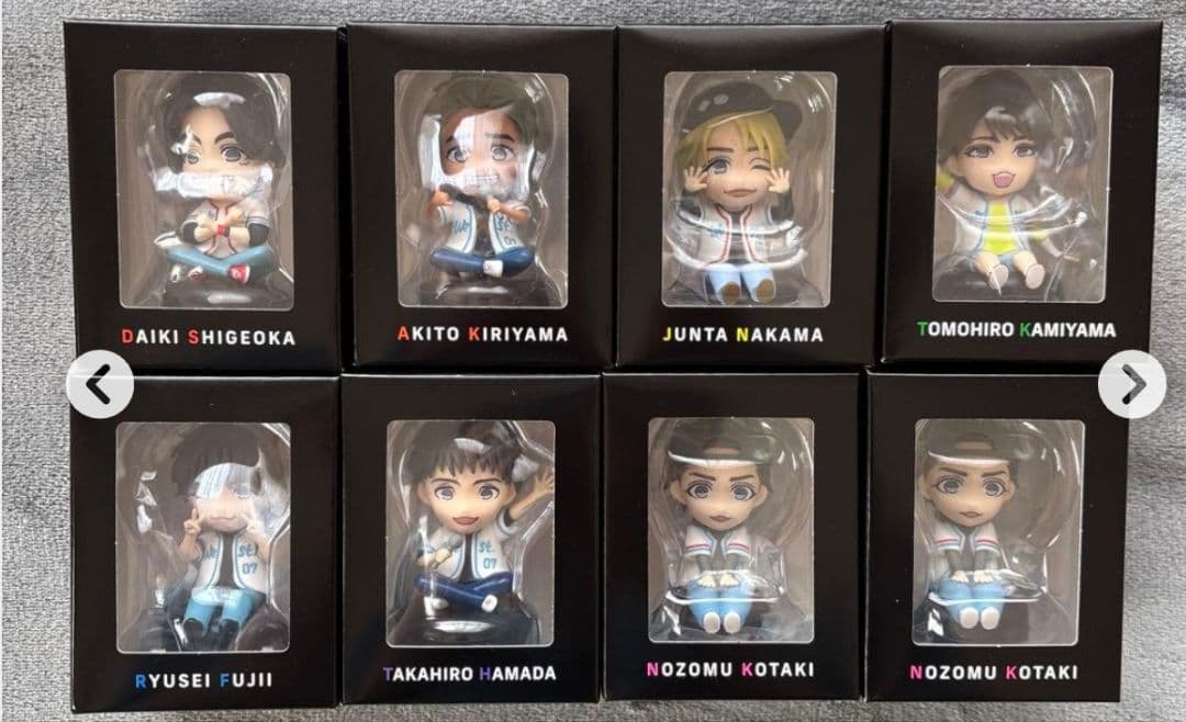 WEST. 関西七色男大祭りフィギア 7体セット