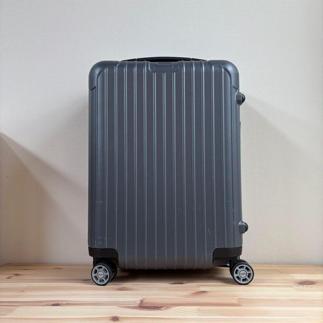 美品　RIMOWA SALSA 32L キャリーケース　4輪　マットグレー　機内
