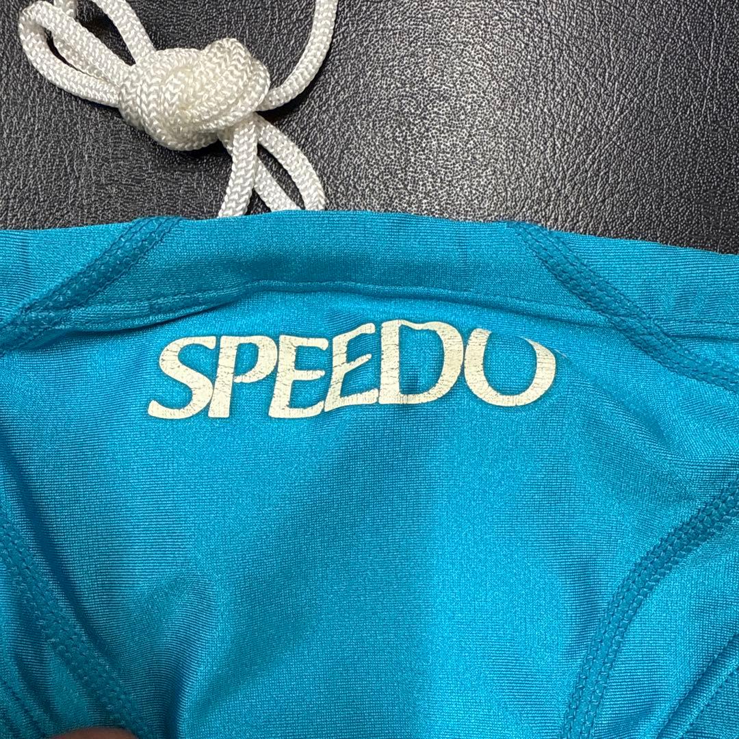 SPEEDO 青 競泳水着 M