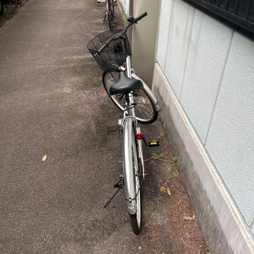 自転車　チャリ　未使用に近い
