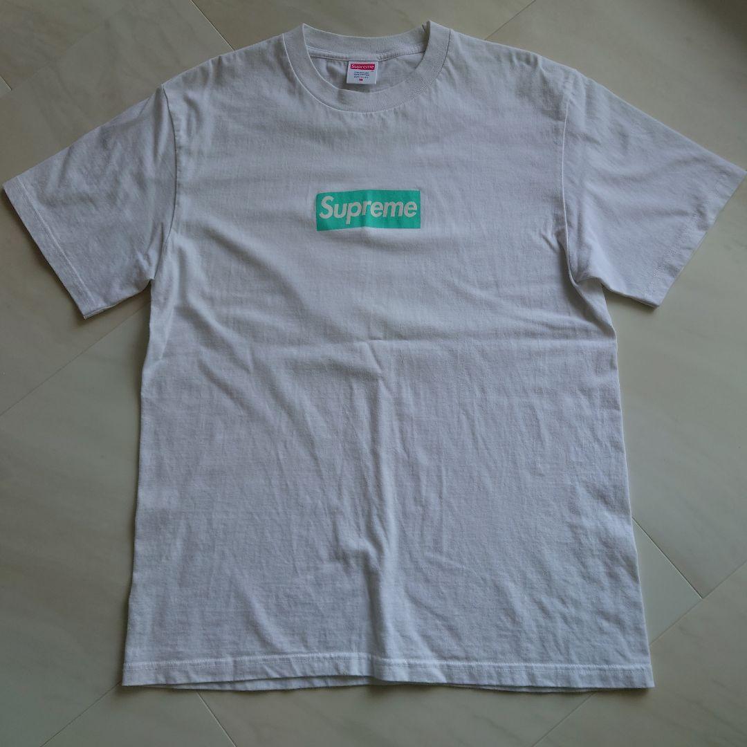 【美品】Supreme Tiffany ＆ Co. Box Logo Tee