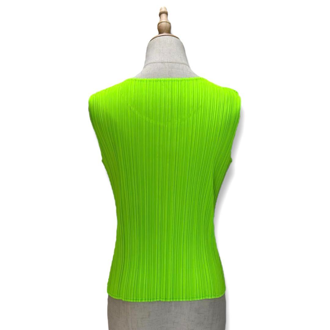 希少★プリーツプリーズ イッセイミヤケ カラフル タンクトップ レディース 3