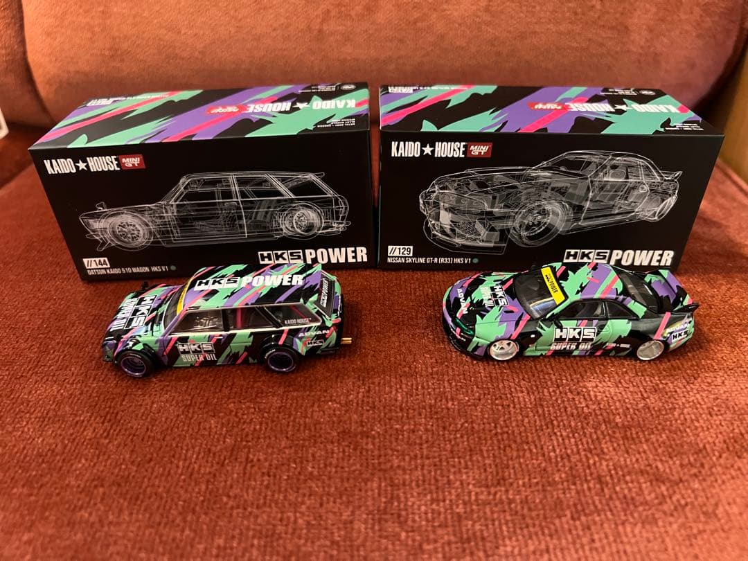 MINI GT 街道ハウス　510&Zチェイス　オマケ2台