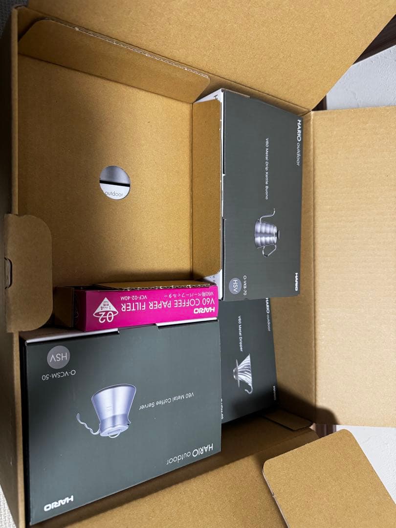 HARIO V60アウトドアコーヒーフルセット