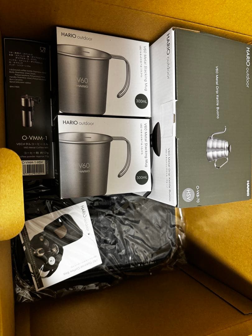 HARIO V60アウトドアコーヒーフルセット