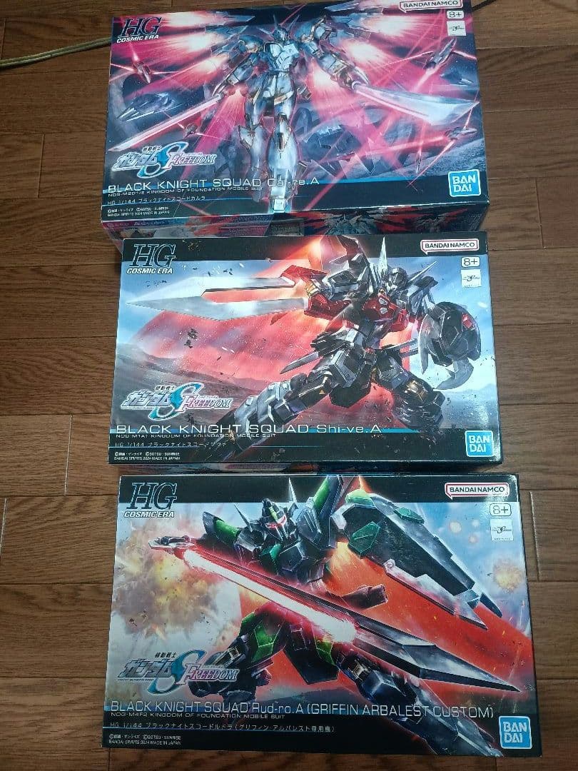 未組立ガンプラまとめ売り SEED、ナラティブ、ジークアクス ※一部組立済み