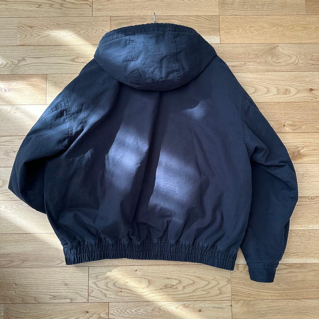 ジャケット・アウター Supreme leather collar utility jacket L