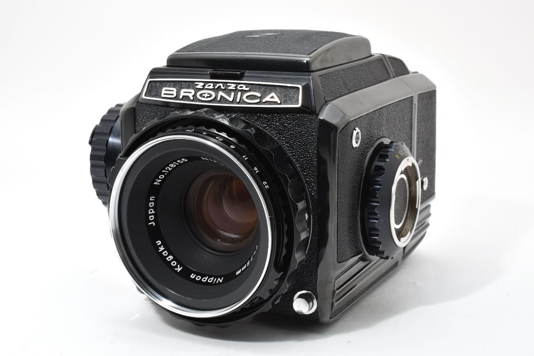 ゼンザ ブロニカ Zenza Bronica S2 ブラック 75mm 2821