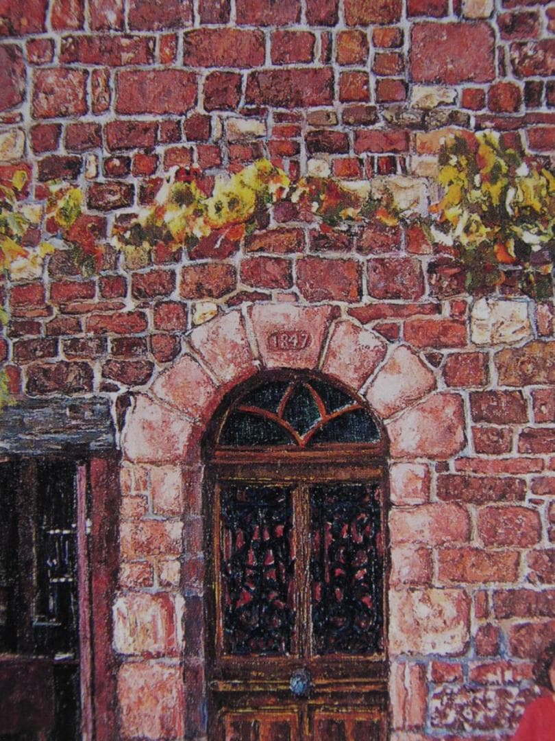 堤敏朗、【退屈な午後】、希少な額装用画集より、新品額装付