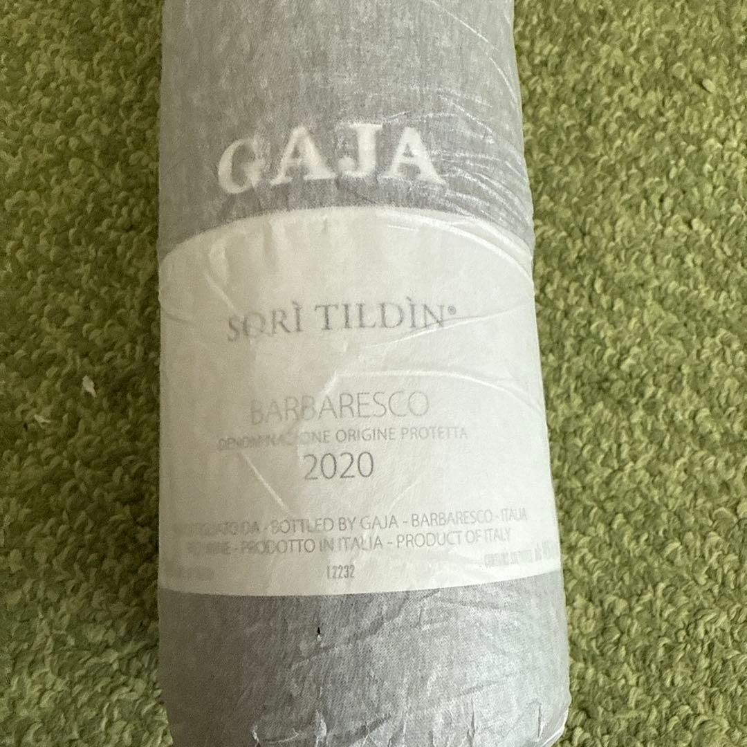 値下げ。未開封。ガヤGAJA Sori Tildin 2020 ワイン