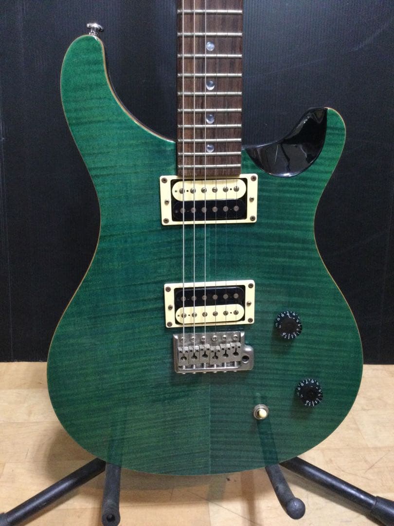 PRS SE カスタム　ギター　割れ有　現状品