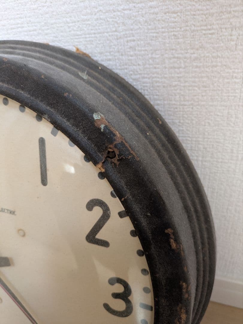 【アンティーク】General Electric ／壁掛け時計