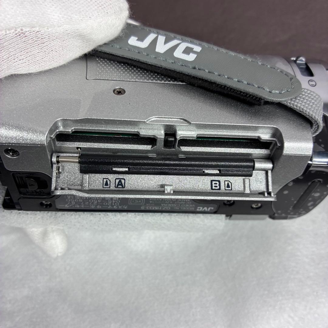 【未使用】JVC GZ-HM33-S ビデオカメラ シルバー