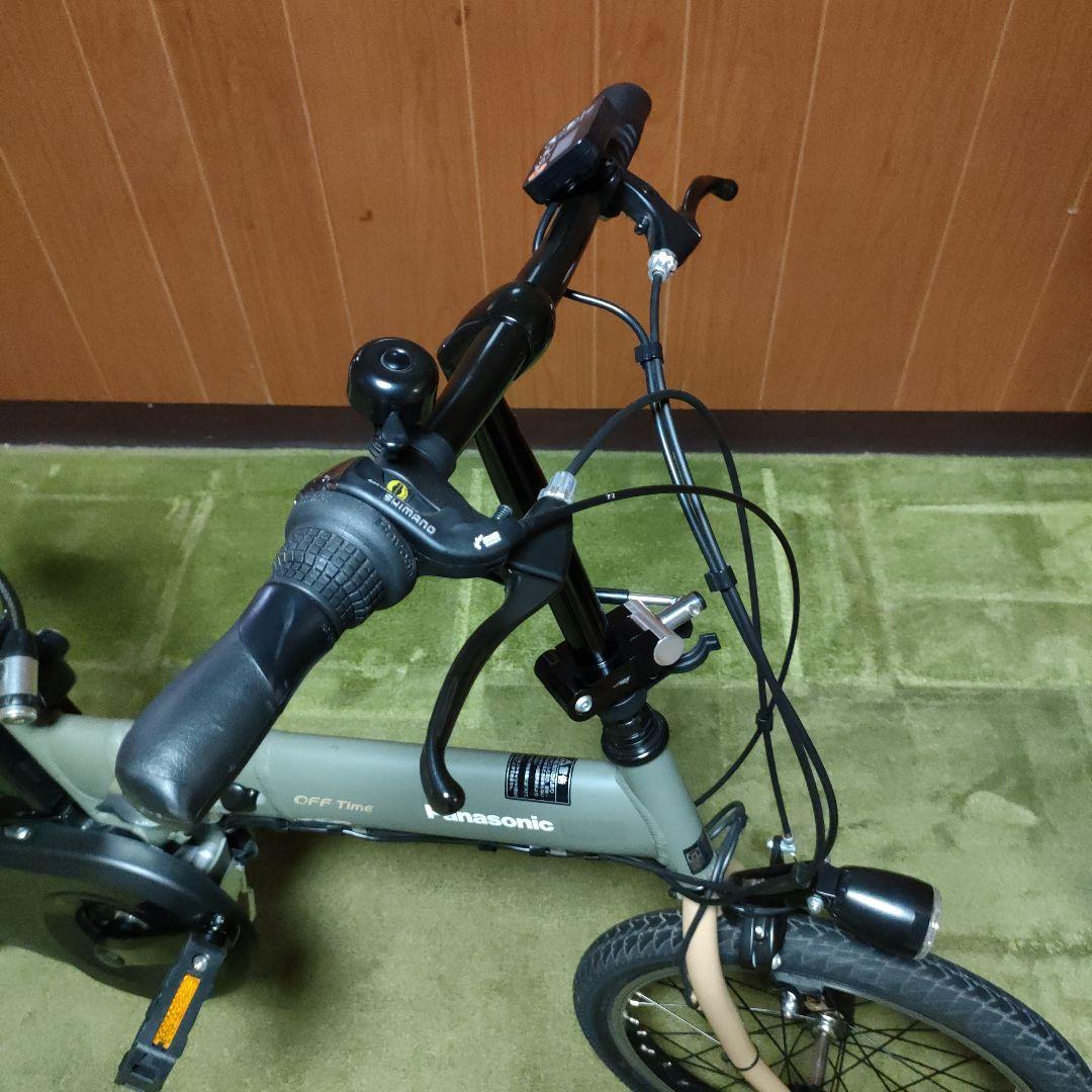 Panasonic 電動折りたたみ自転車 オフタイム 雨天未使用 室内保管