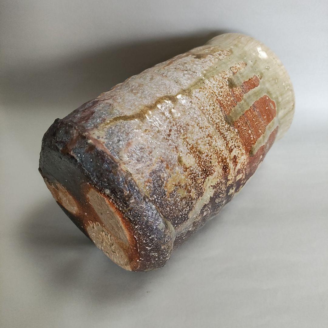 坂本俊人　伊賀旅枕花入　伊賀焼　信楽焼