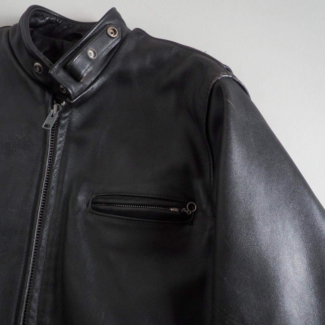 Schott　641　USA製　40　シングルライダース　ボアライナー