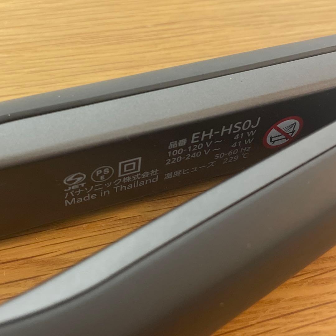 Panasonic EH-HS0J ナノケア ストレートアイロン黑