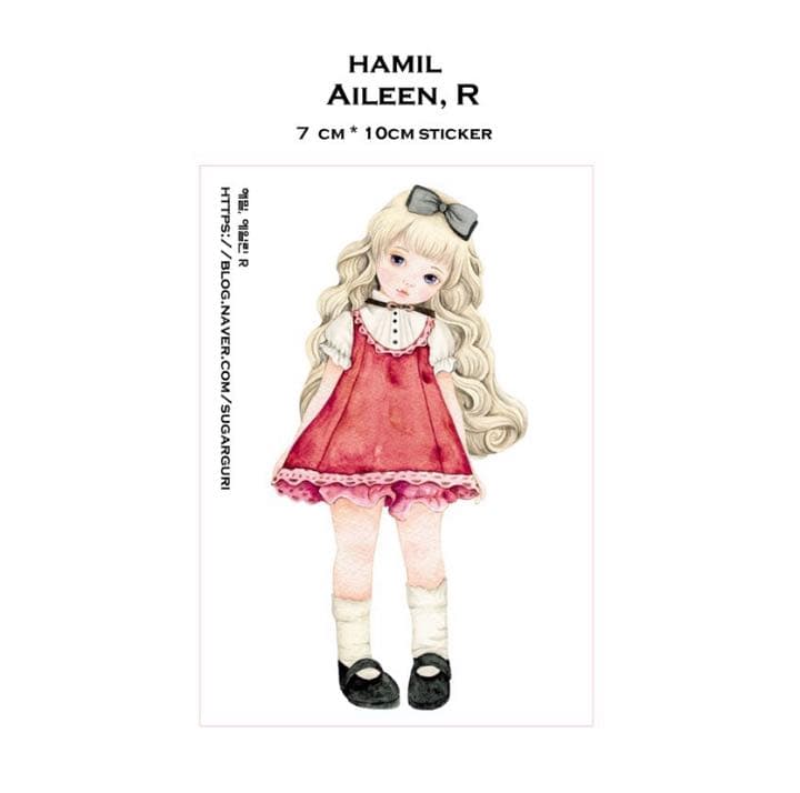 No.10【送料別】hamil ハミル ステッカー 12枚セット