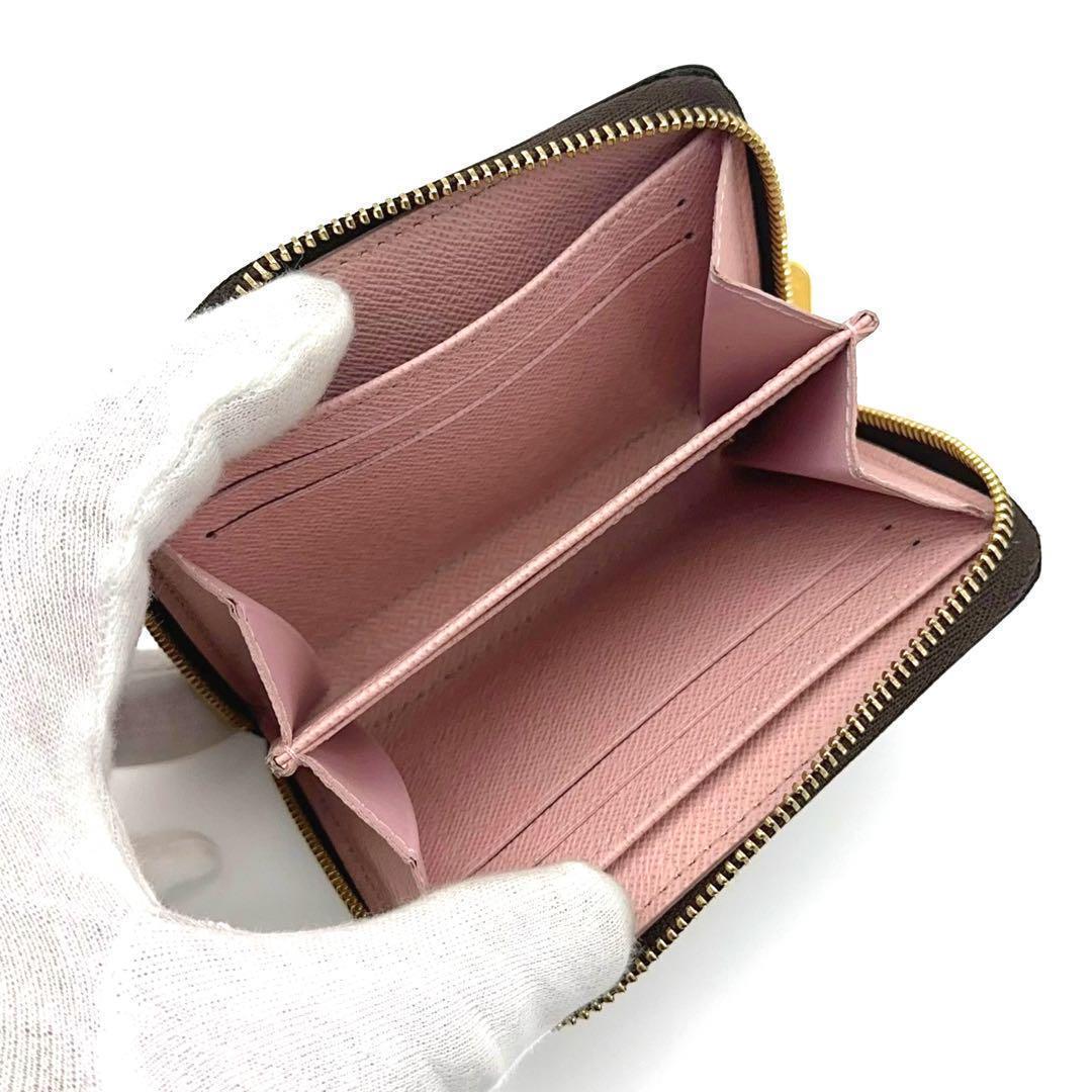 【極美品】ルイヴィトン ダミエ ジッピーパース 小銭入れ カード入れ