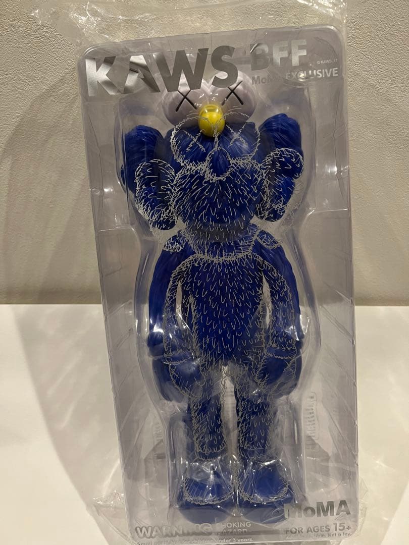 【新品未使用】KAWS BFF OPEN EDITION  kaws カウズ　青