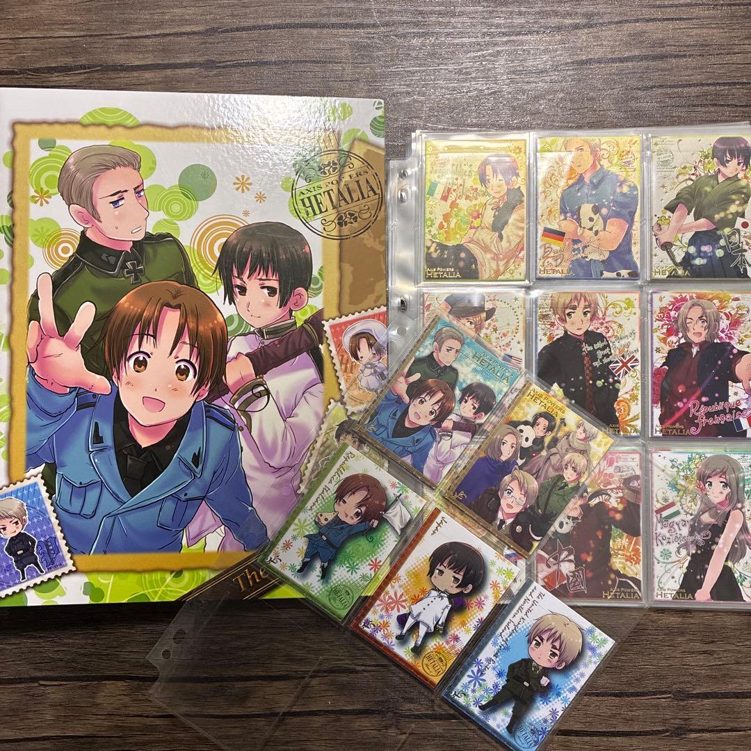 ヘタリア トレーディングカード トレカ 初版 バインダーセット