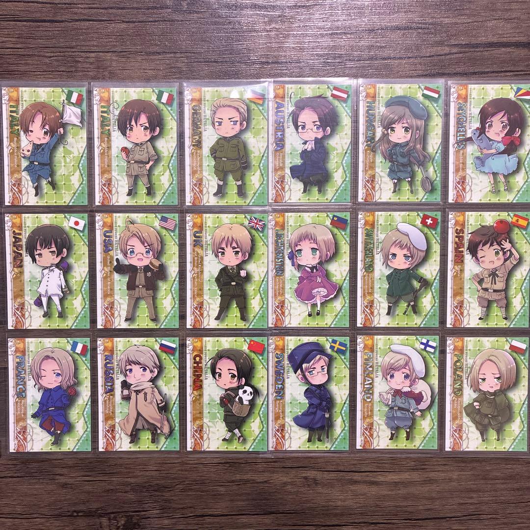 ヘタリア トレーディングカード トレカ 初版 バインダーセット