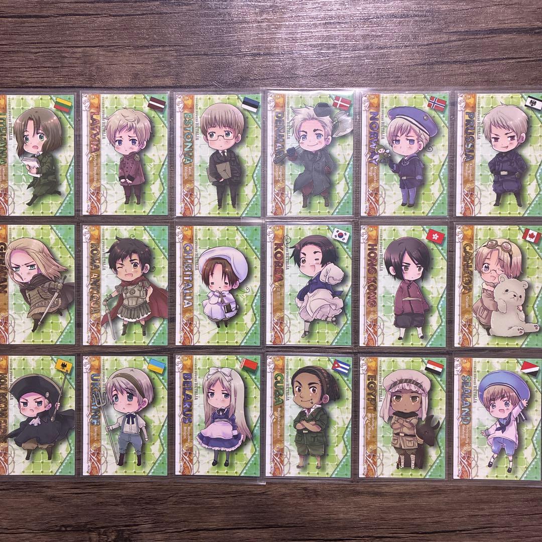 ヘタリア トレーディングカード トレカ 初版 バインダーセット