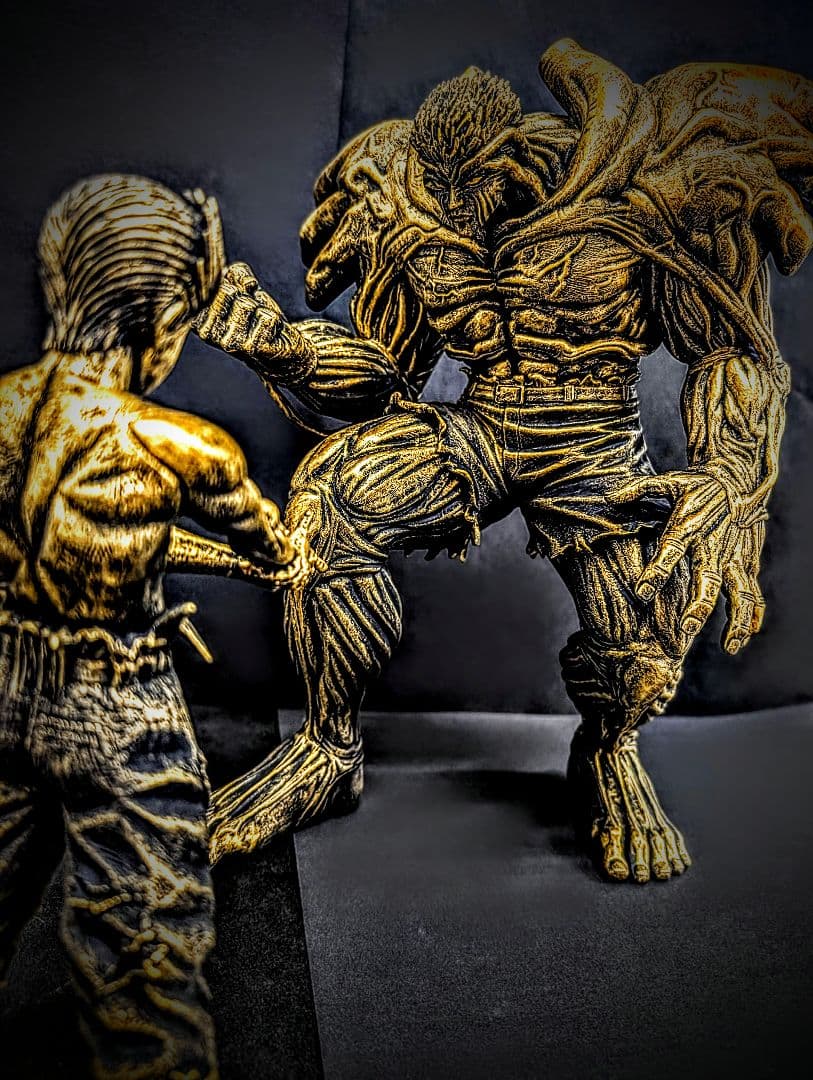 金運100%アップ！黄金リペイント 1番くじ　幽遊白書　戸愚呂弟&浦飯幽助セット