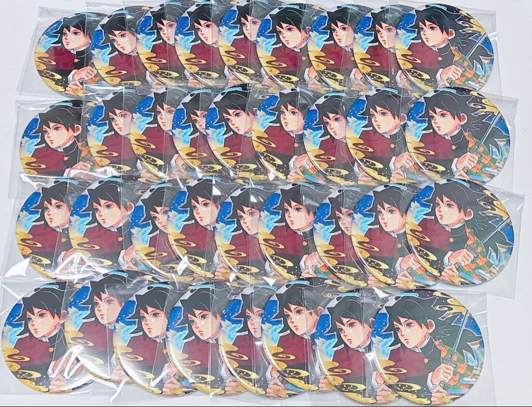 鬼滅の刃　コレクション缶バッジ　第5弾　冨岡義勇　35個