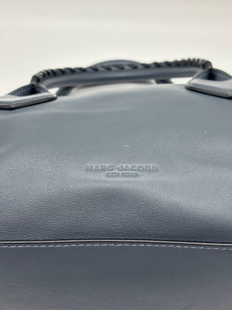 【ショッパー付】マークジェイコブス　グレー ショルダー　ハンドバッグ　2way