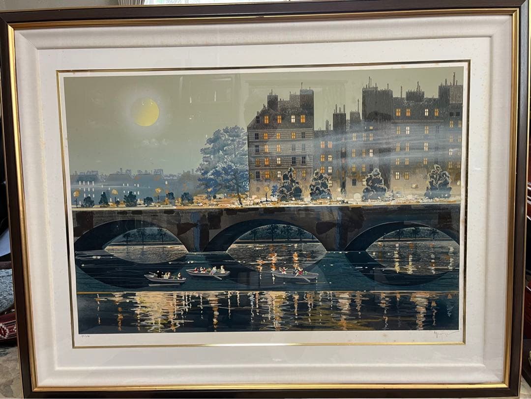 ヒロヤマガタ　ムーングロウ　シルクスクリーン