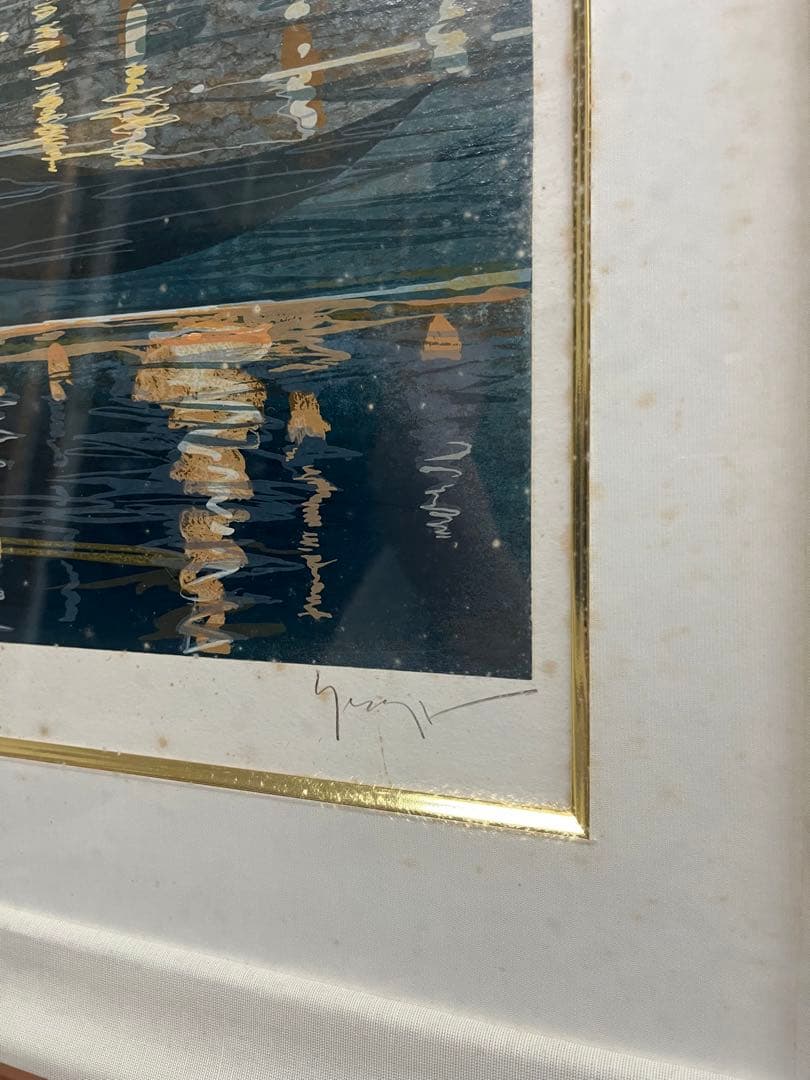 ヒロヤマガタ　ムーングロウ　シルクスクリーン