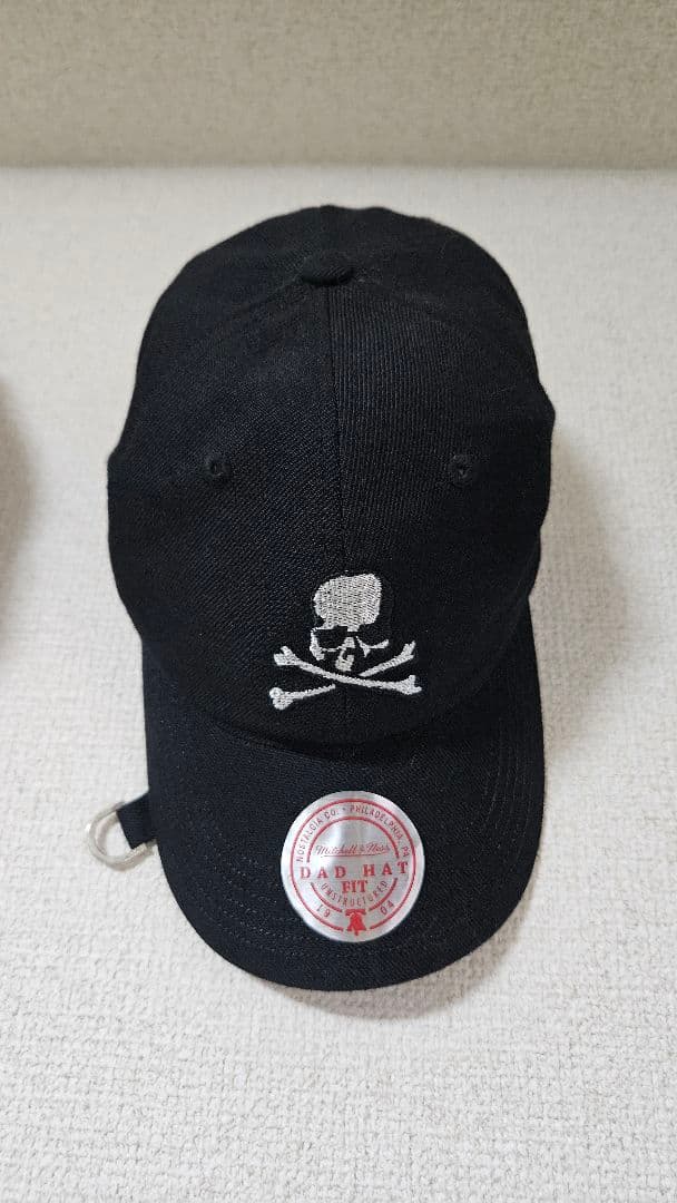 mastermind JAPAN × Mitchell & Ness キャップ黒