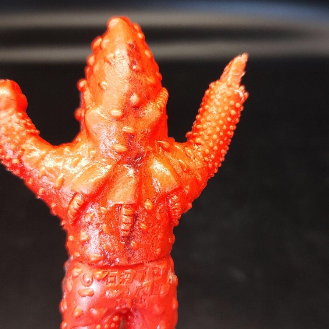 当時物 仮面ライダー ポピー ミニ ソフビ 仮面ライダーV3 カミソリヒトデ