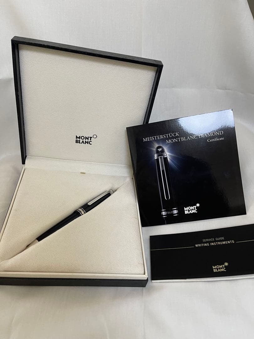 モンブランボールペンダイヤモンド