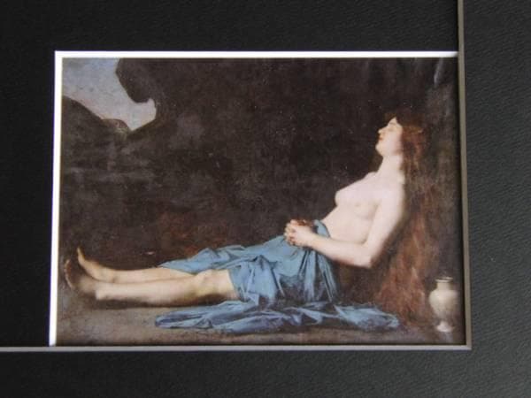 エンネル・ジャン＝ジャック、砂漠のマグダラのマリア、希少な画集より