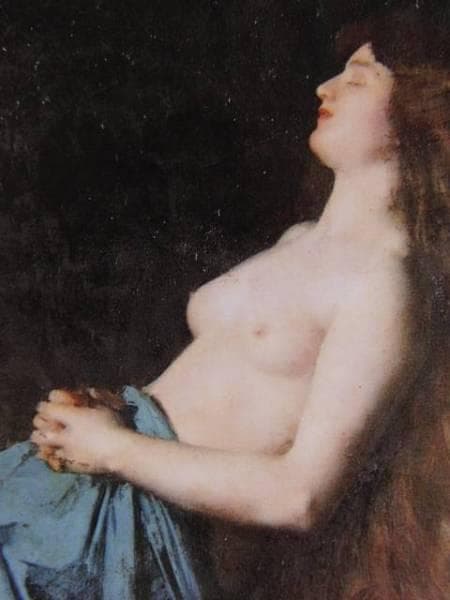 エンネル・ジャン＝ジャック、砂漠のマグダラのマリア、希少な画集より