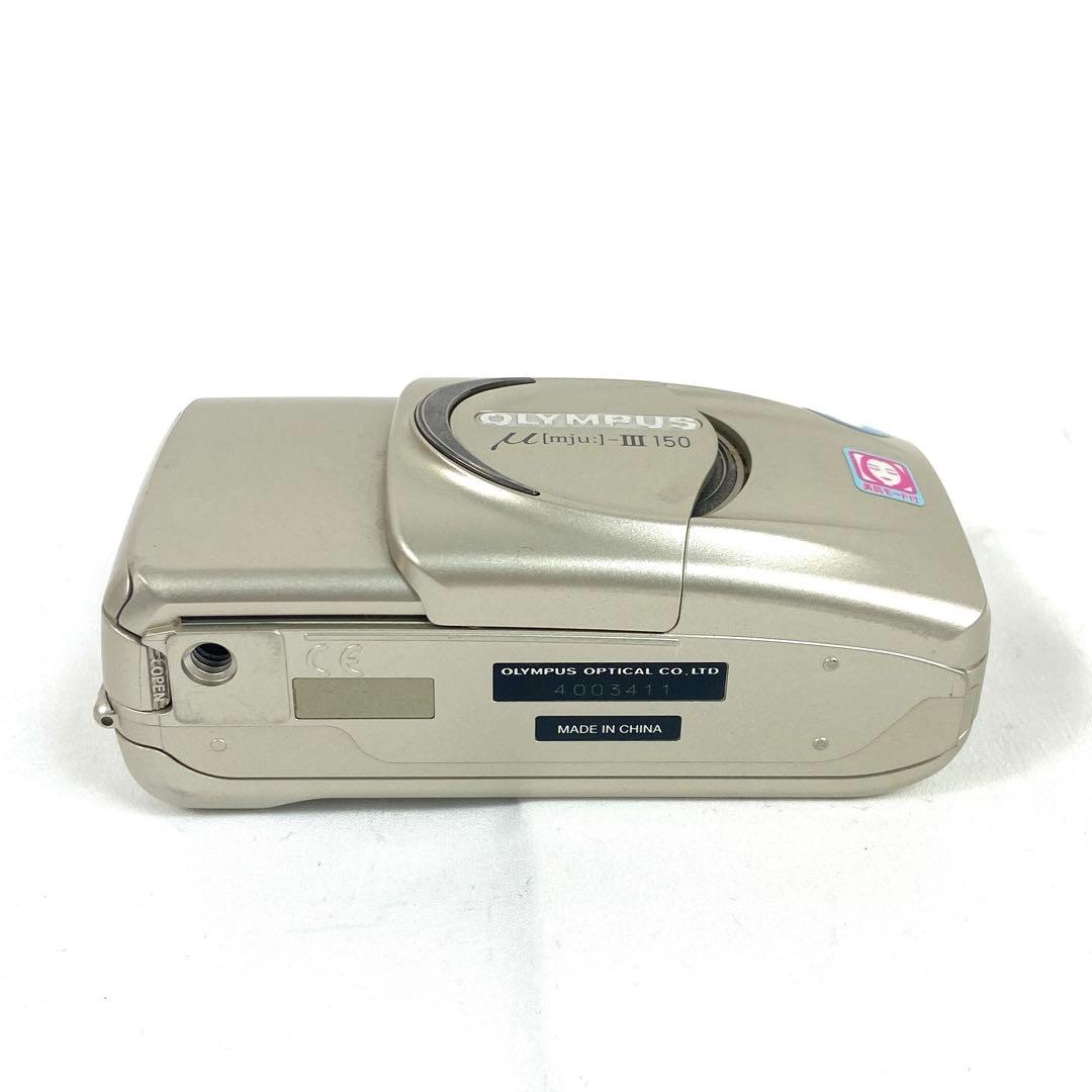 OLYMPUS オリンパス μ mju Ⅲ 150 フィルムカメラ 動作品