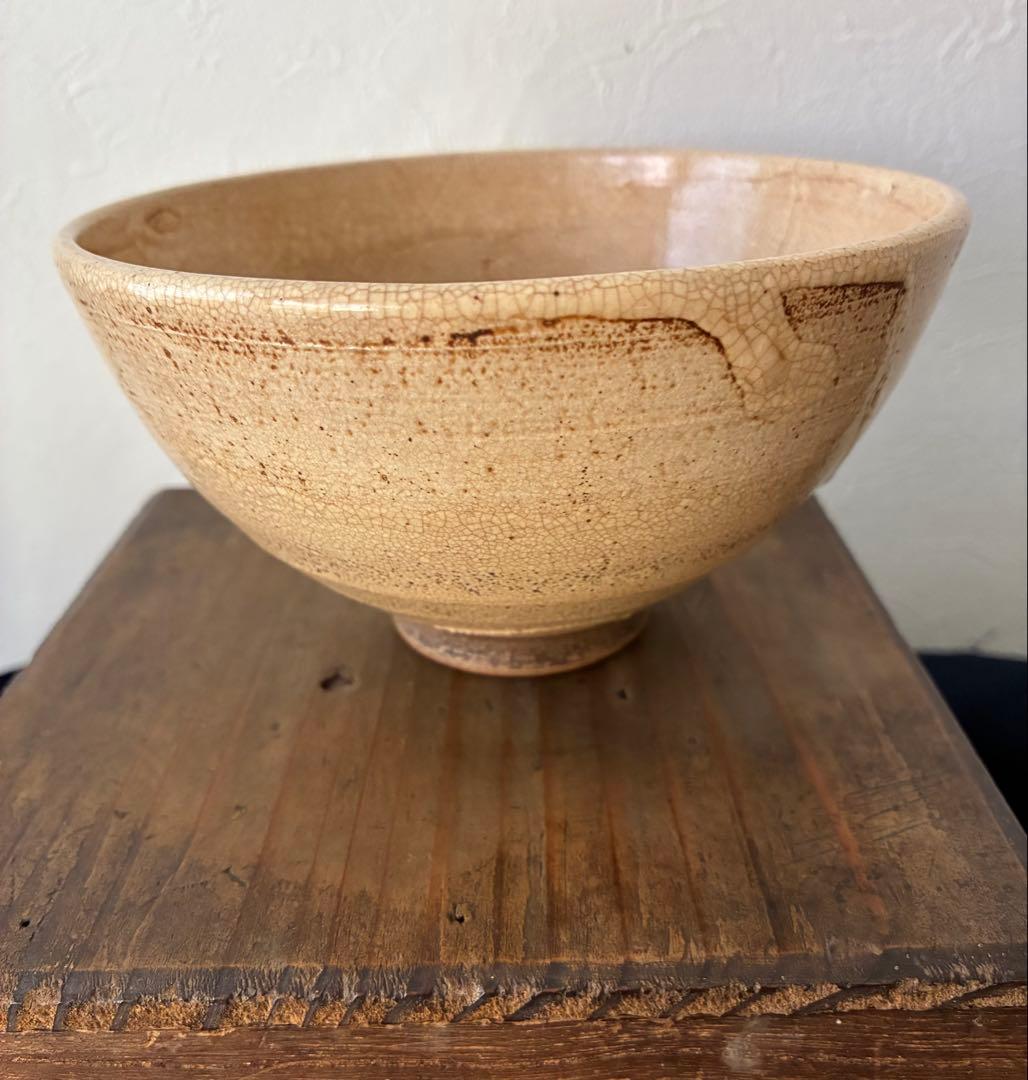 古萩茶碗　江戸時代　茶碗　茶入　茶道具　茶杓