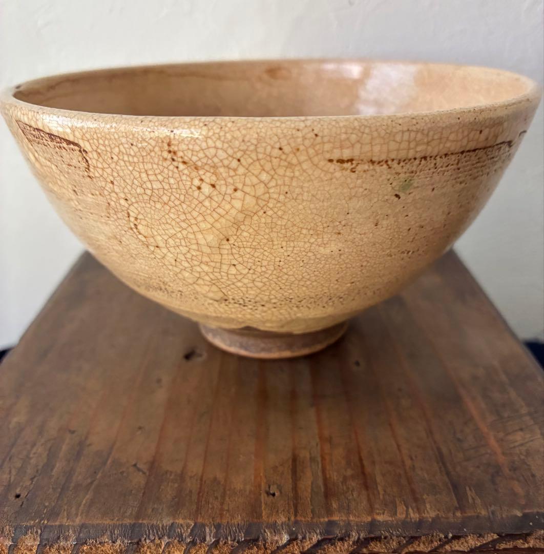 古萩茶碗　江戸時代　茶碗　茶入　茶道具　茶杓