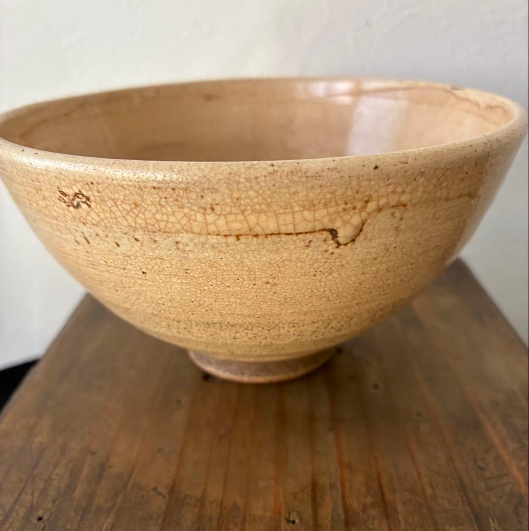 古萩茶碗　江戸時代　茶碗　茶入　茶道具　茶杓