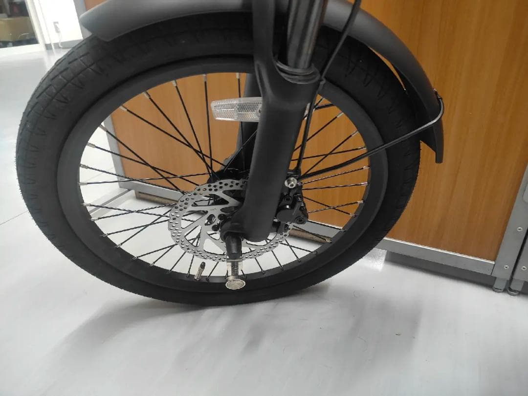 【過去最大割引！】ERWAY A02 折りたたみ電動アシスト自転車　ネイビー