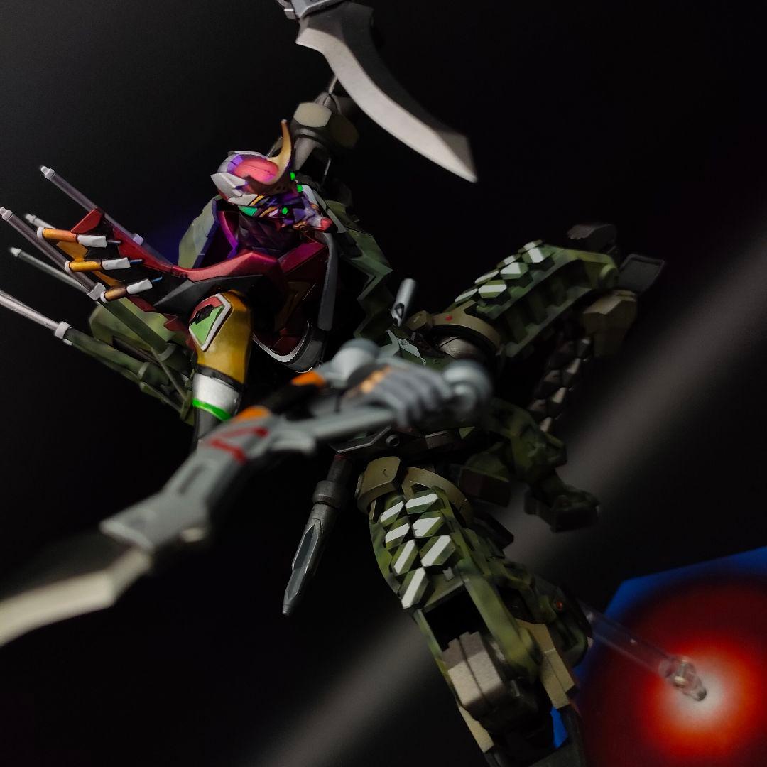 エヴァンゲリオン　正規実用型 新2号機α　プラモデル　塗装完成品　コトブキヤ