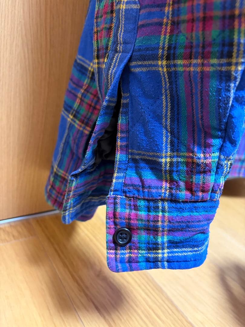 supreme 21aw Quilted Plaid フランネルシャツ