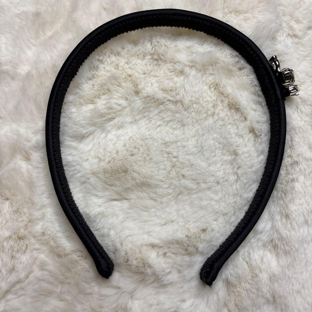 【Salvatore Ferragamo】 カチューシャ　クリスタル