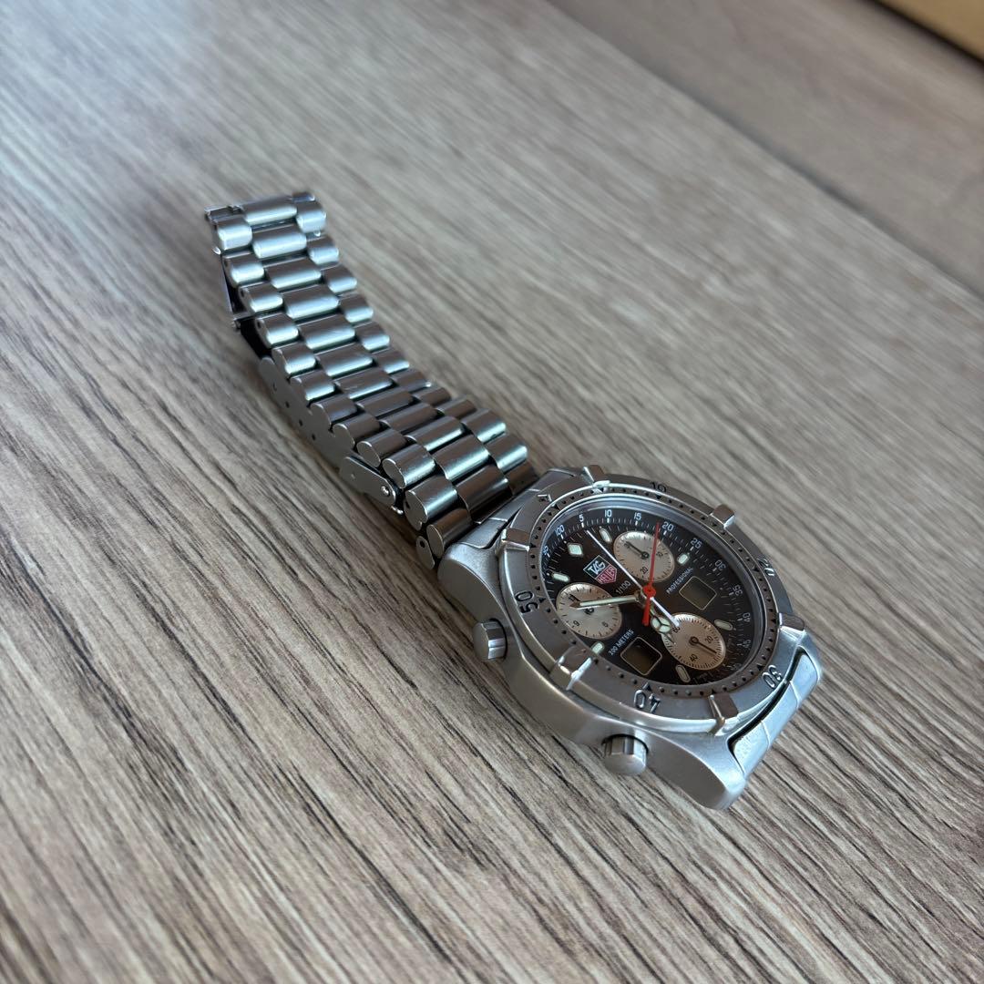 タグホイヤー プロフェッショナル メンズ腕時計クォーツ防水