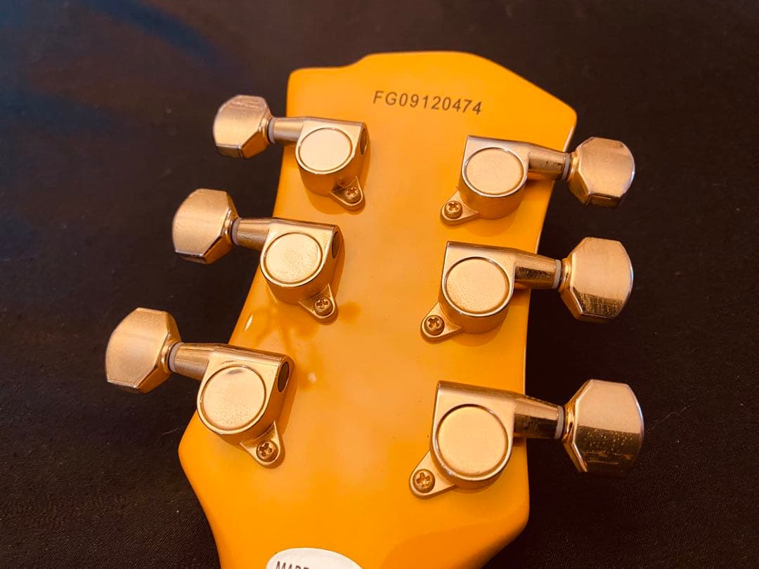 美品★BURNY Fernandes hide イエローハートJr. ミニギター