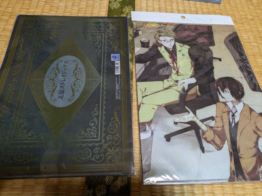 文豪ストレイドッグス　クリアファイル　色紙　グッズセット